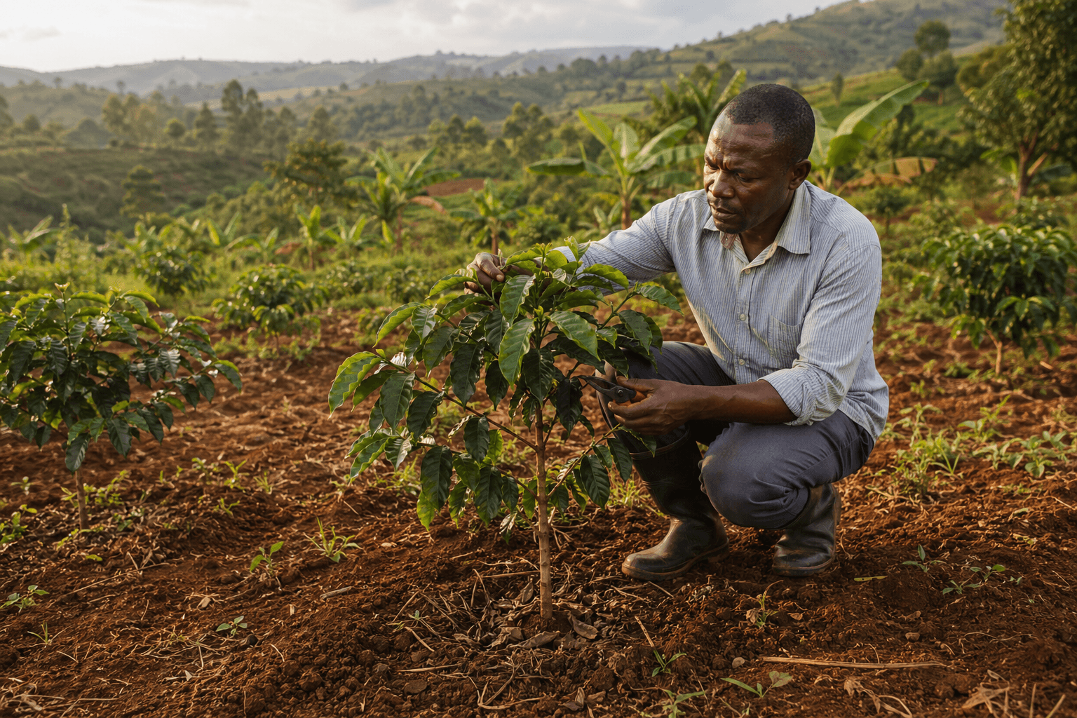 How to Manage Arabica Coffee Trees in Years 2-3 (and Build a 40-Year Harvest)
