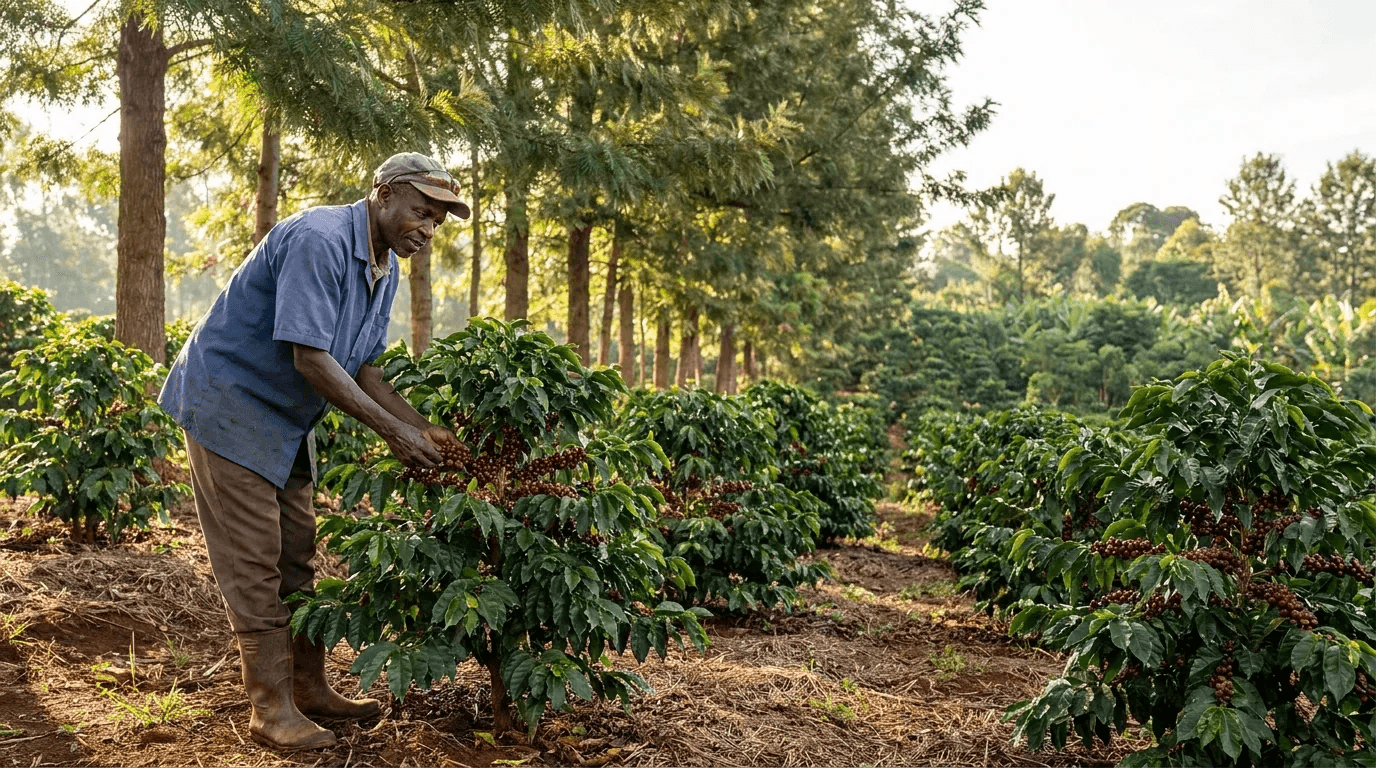 Growing Ruiru 11 Coffee at Low Altitude: A Practical Guide for 1,200m–1,400m Farmers